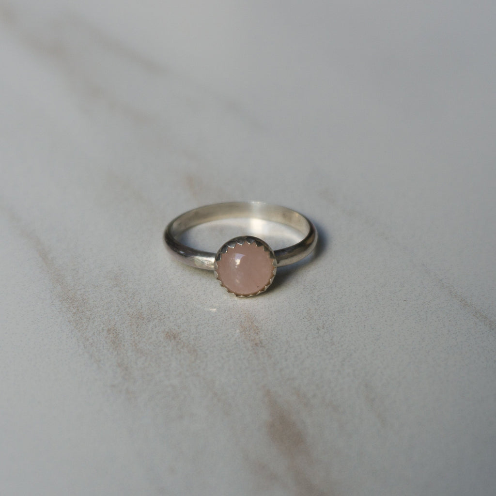 Rose Quartz Ring