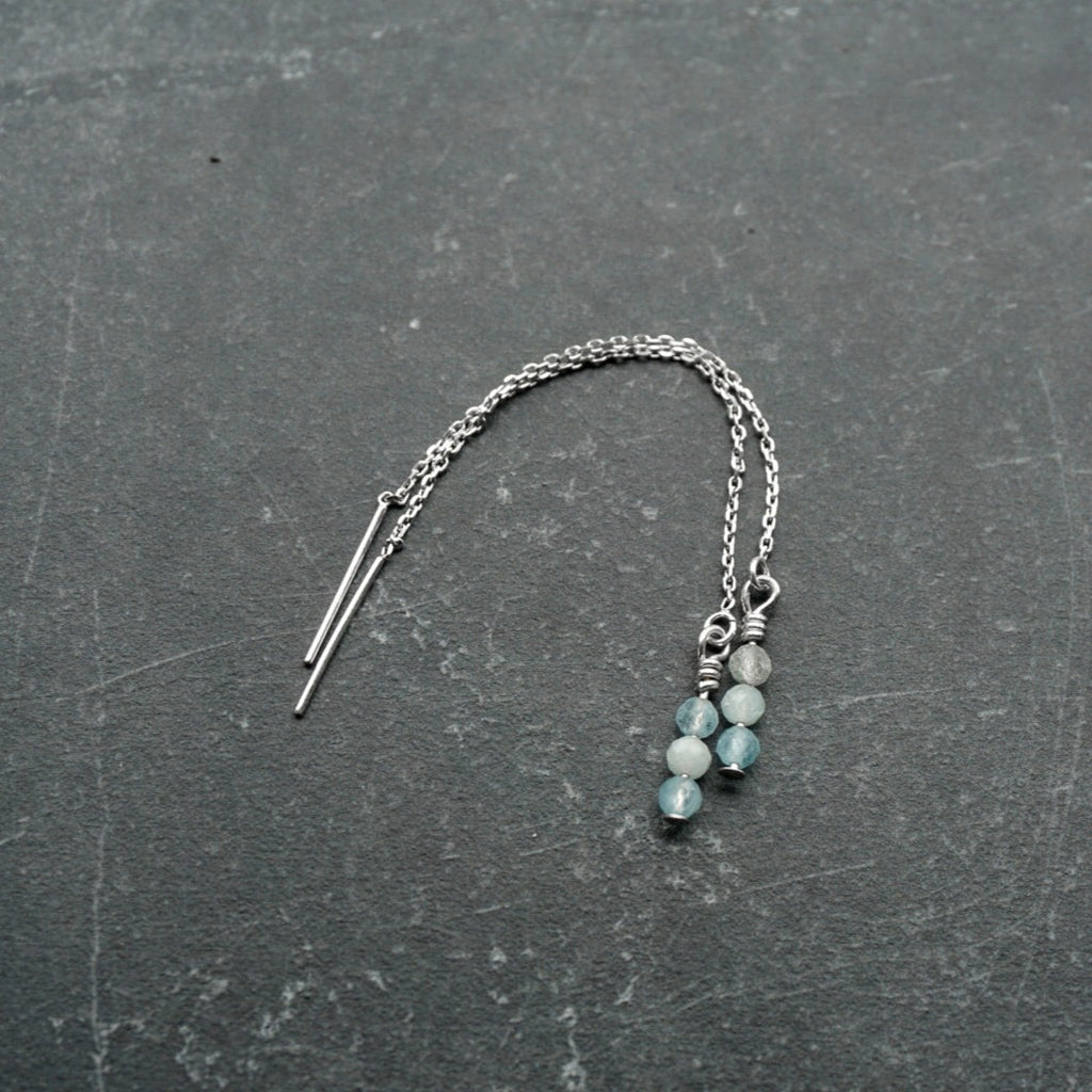 Mini Aquamarine Threaders