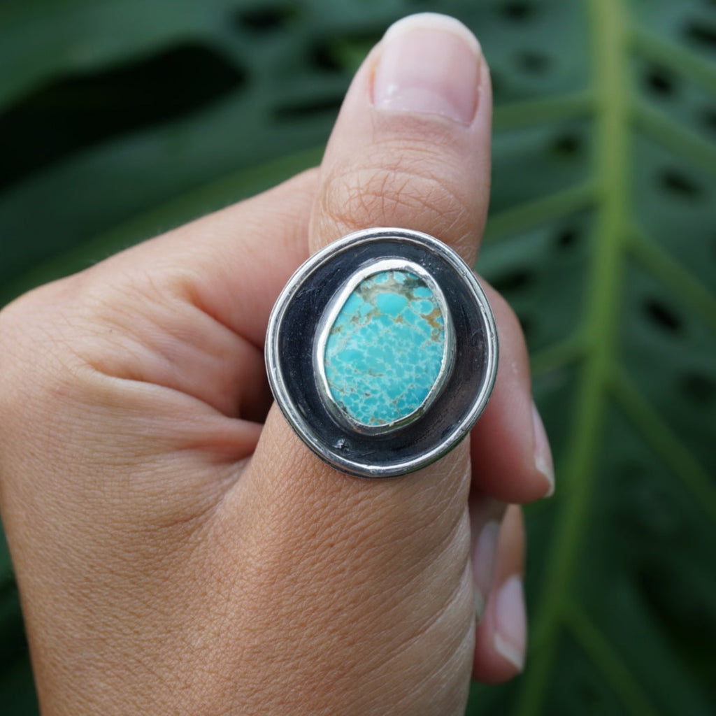 Turquoise Statement Ring #2 (Size 11)