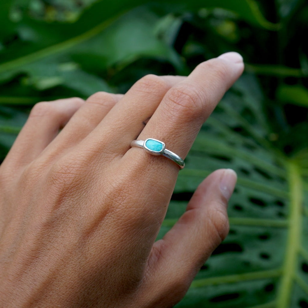 Mini Turquoise Ring #1 (Size 9)