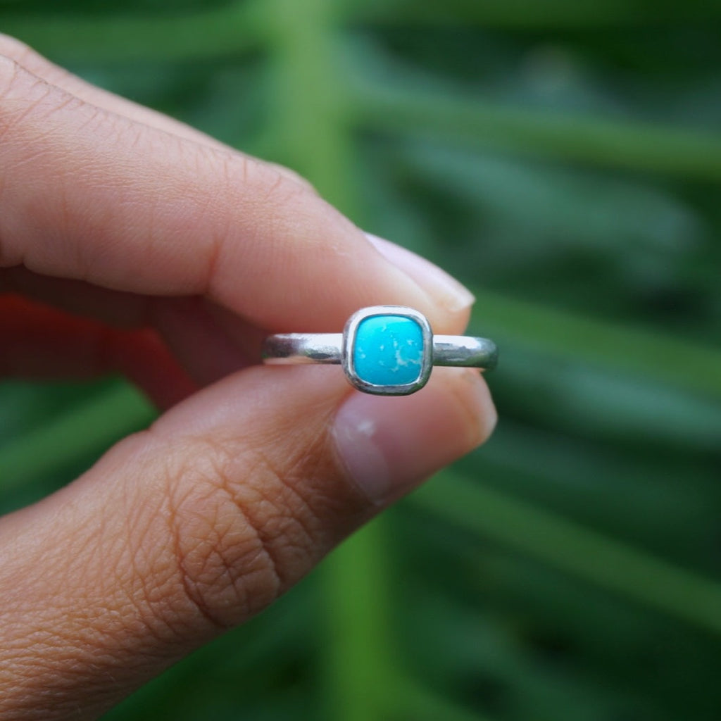 Mini Turquoise Ring #3 (Size 8)