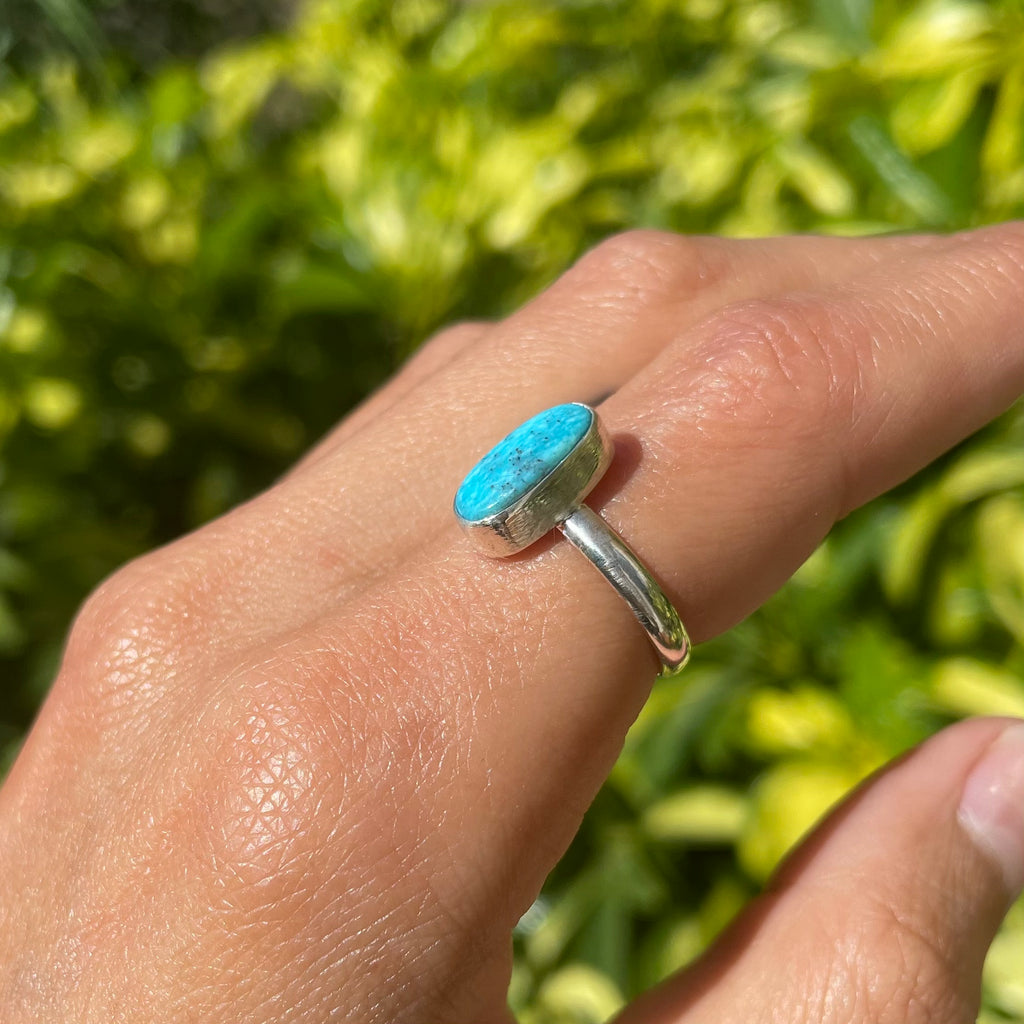 Kingman Turquoise Ring (Size 6)