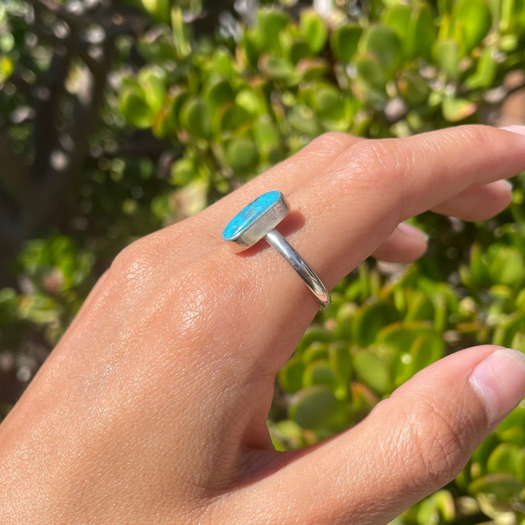 Kingman Turquoise Ring (Size 10.25)