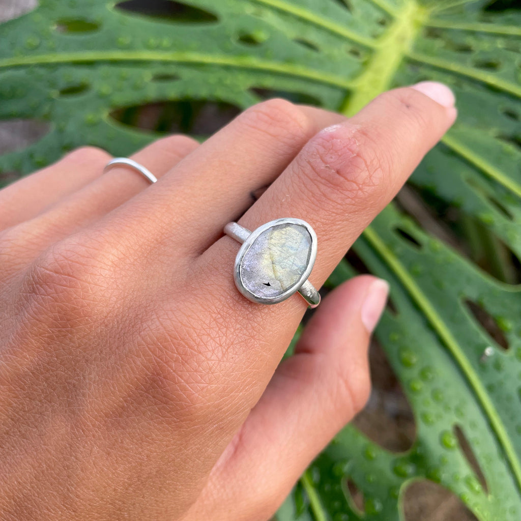 Labradorite Ring (Size 9)